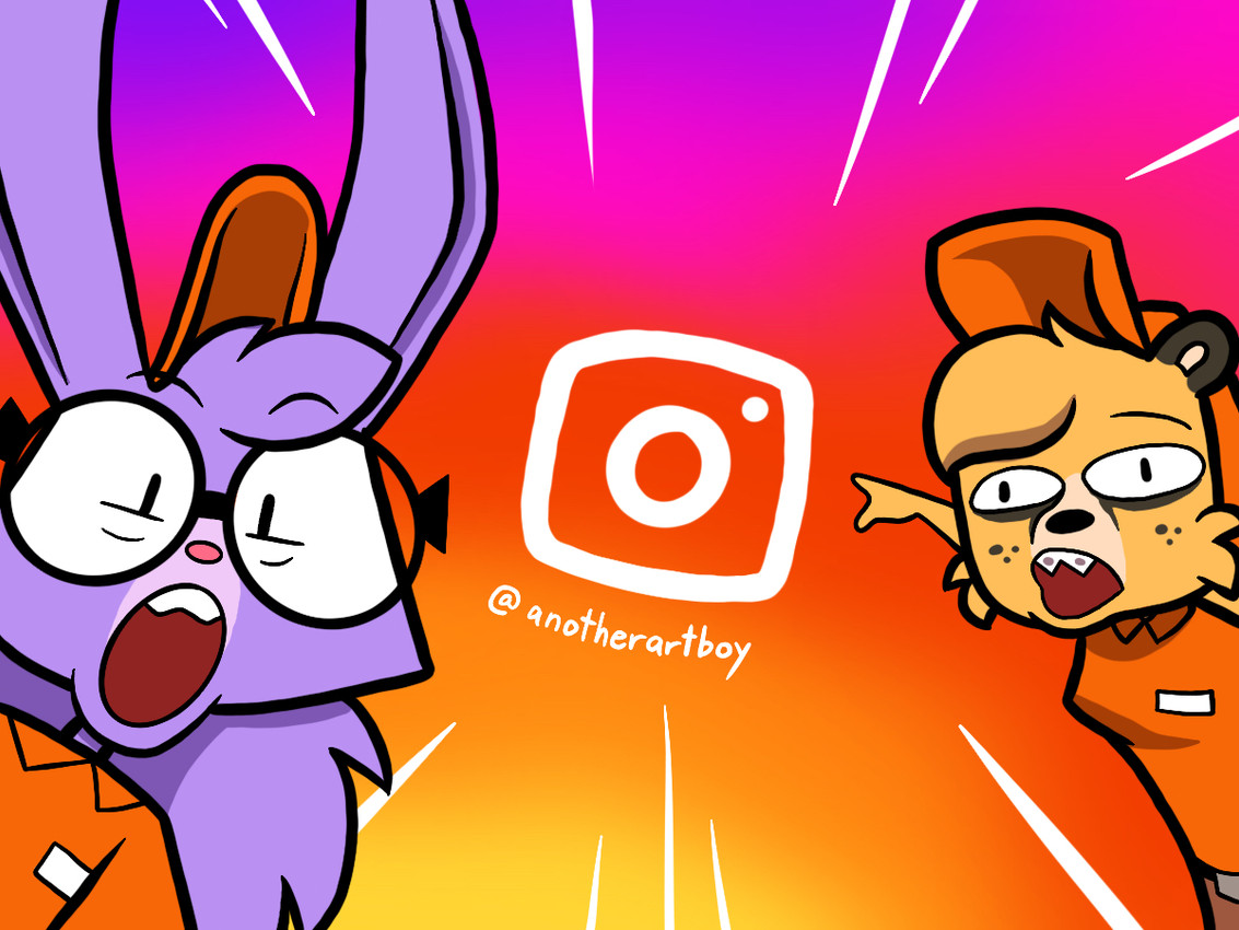 lizzy rattington and spazz mccheetah (pioneer's pizza and etc) created by anotherartboy