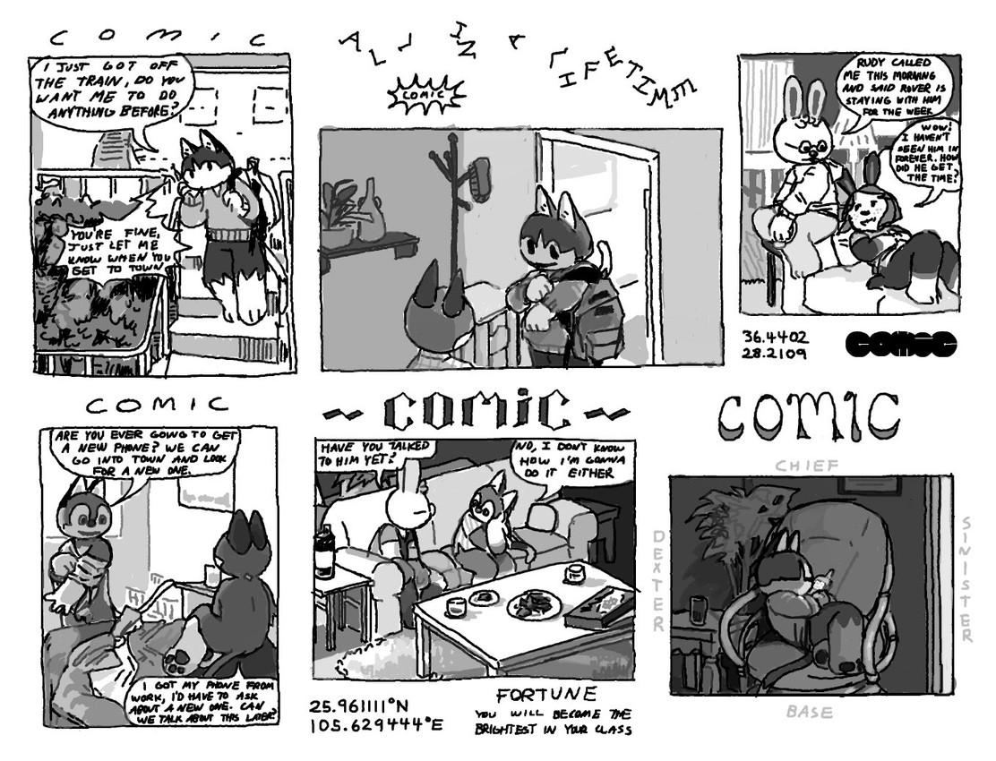 carmen, doc, rover, and rudy (animal crossing and etc) created by qs75834 (artist)