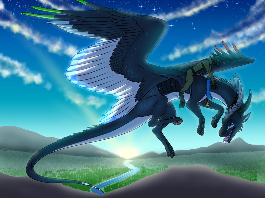 black turbine (mythology) created by silipinfox1298