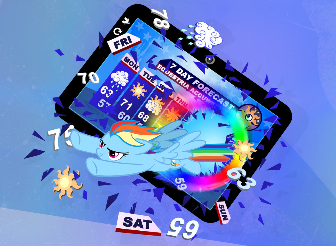 rainbow dash (friendship is magic and etc) created by pixelkitties