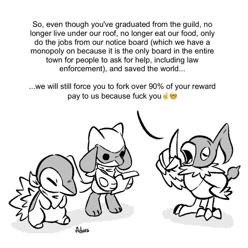 chatot (pokemon mystery dungeon and etc) created by advos