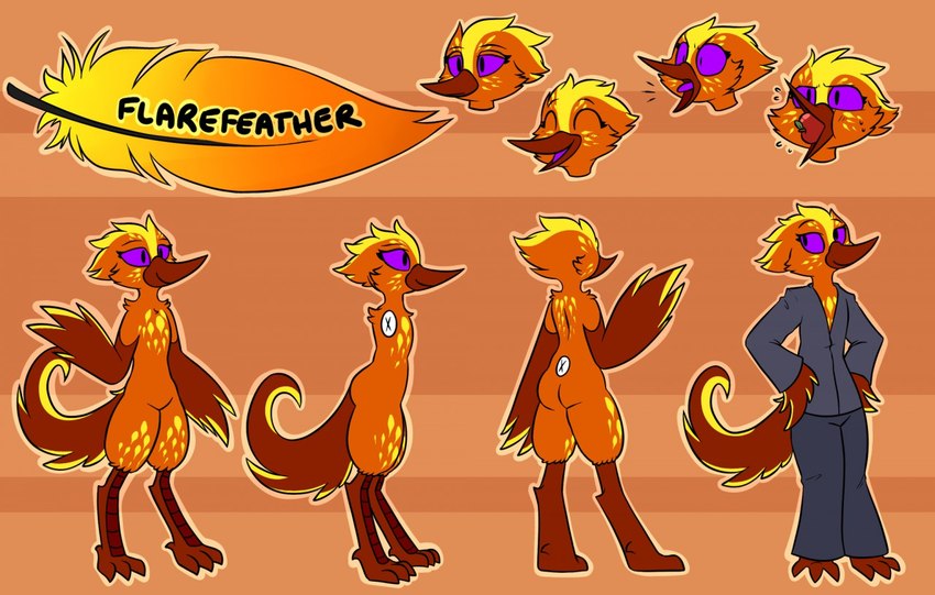 flarefeather (european mythology and etc) created by crisstail
