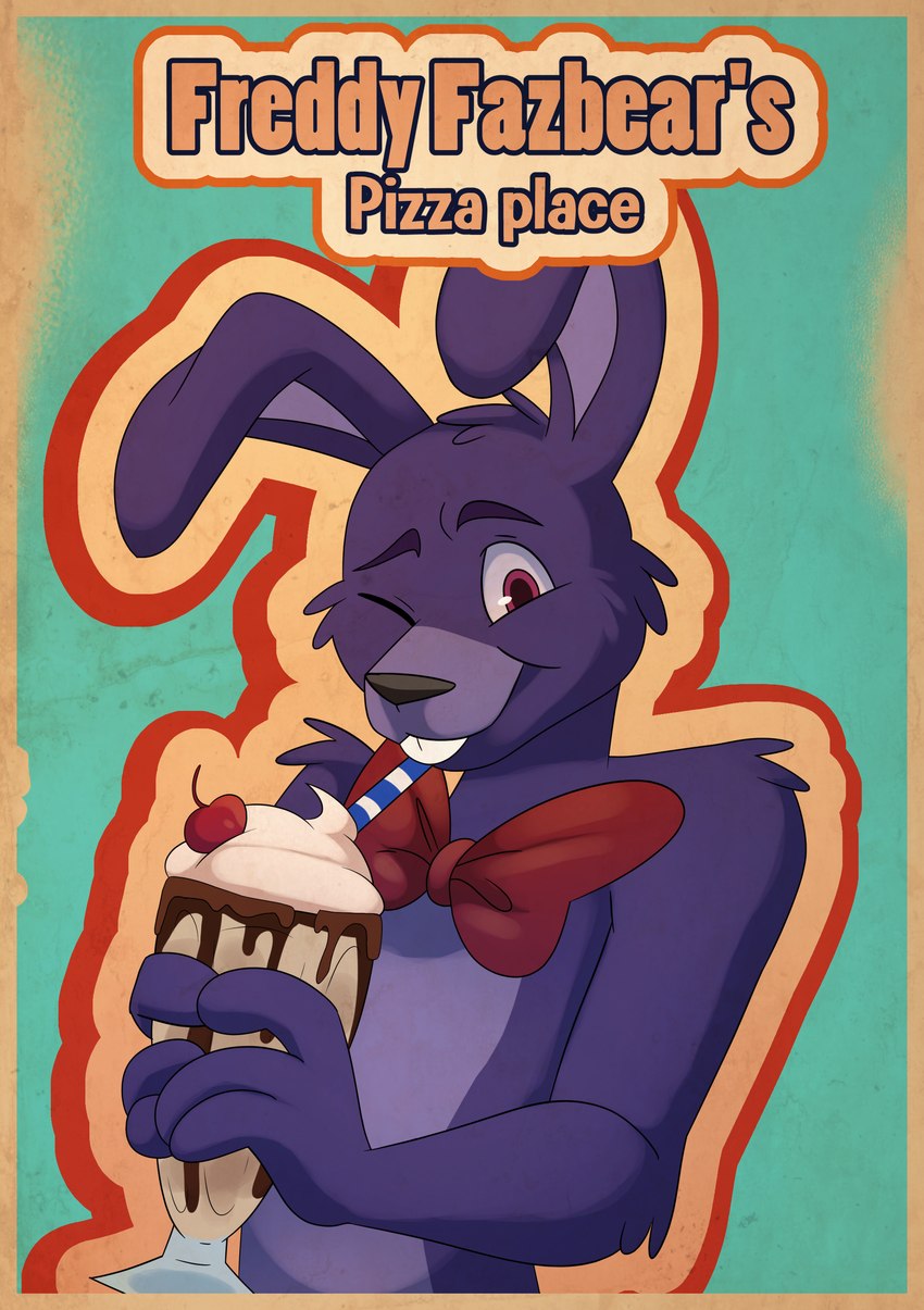 bonnie (five nights at freddy's and etc) created by mandyfoxy