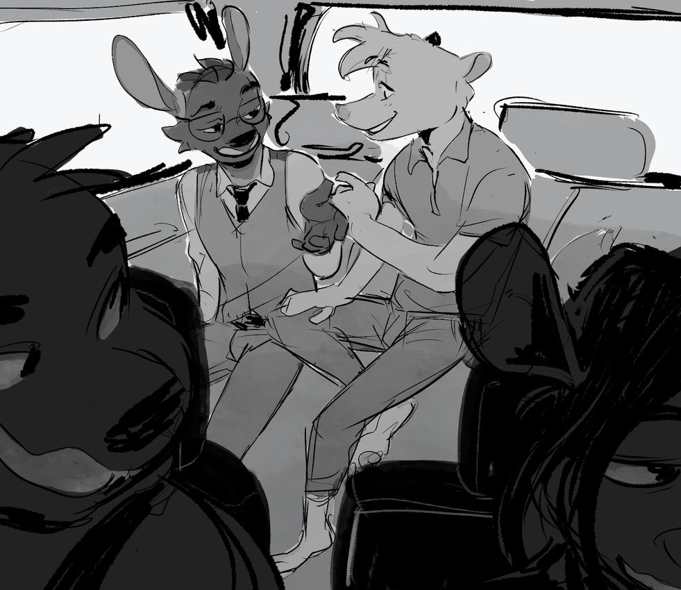 leigh, lucas, oscar, and wallace (violet memoir) created by salivahero