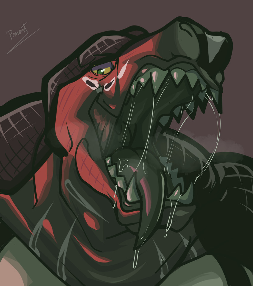 king of dinosaurs (king of fighters and etc) created by pinumontbalou