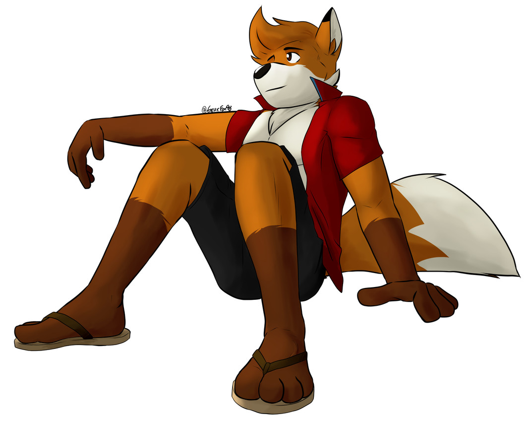 daniel redfox created by gearfox98