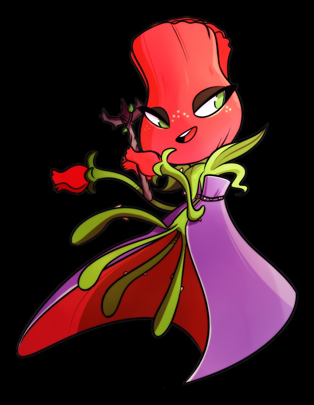 rose (plants vs. zombies and etc) created by call-me-fantasy