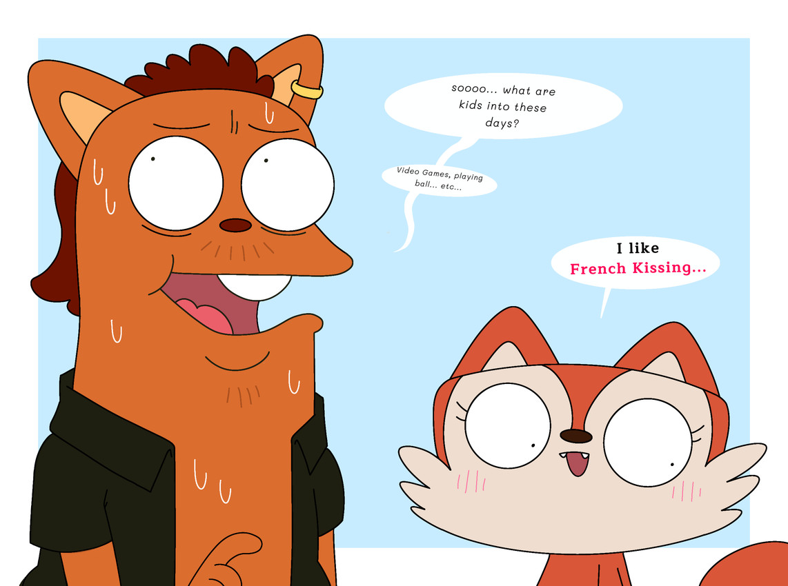 candle fox and pat chatterley (kiff (series) and etc) created by mysticcoop