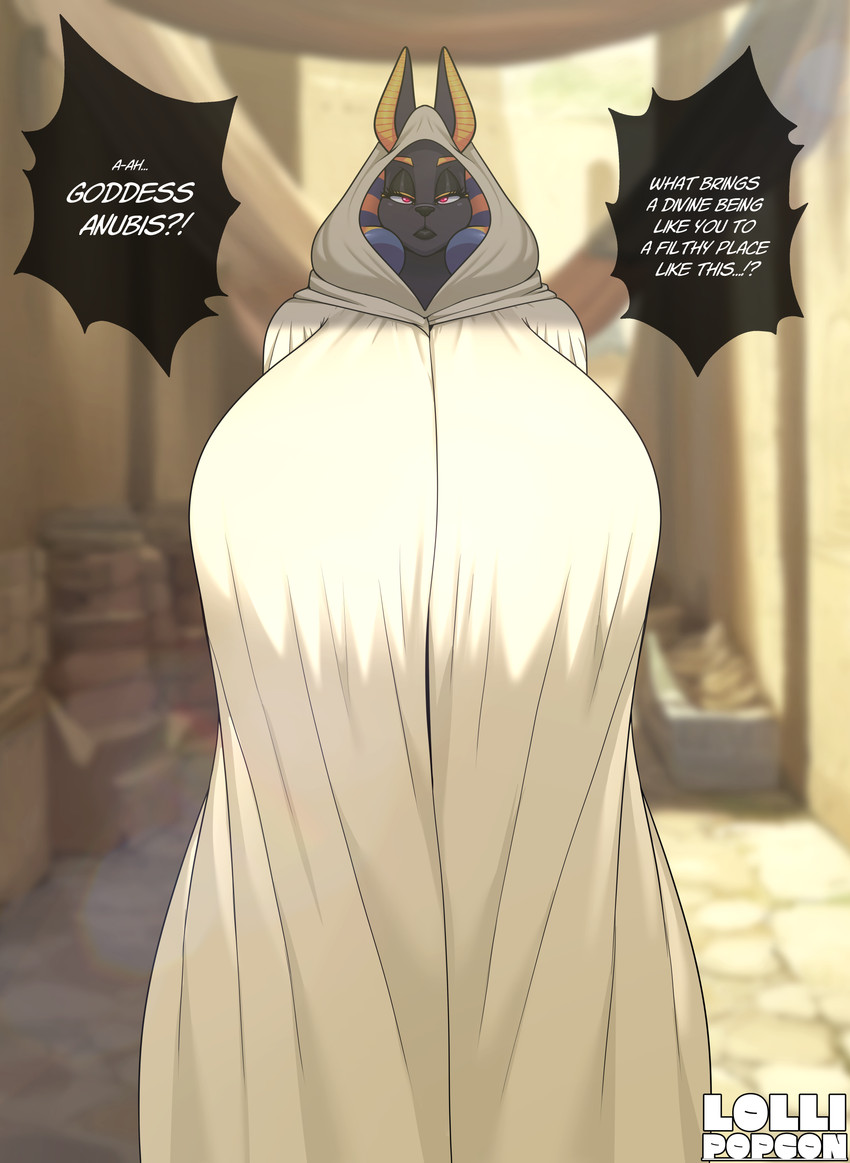 anubis and anubis (middle eastern mythology and etc) created by lollipopcon