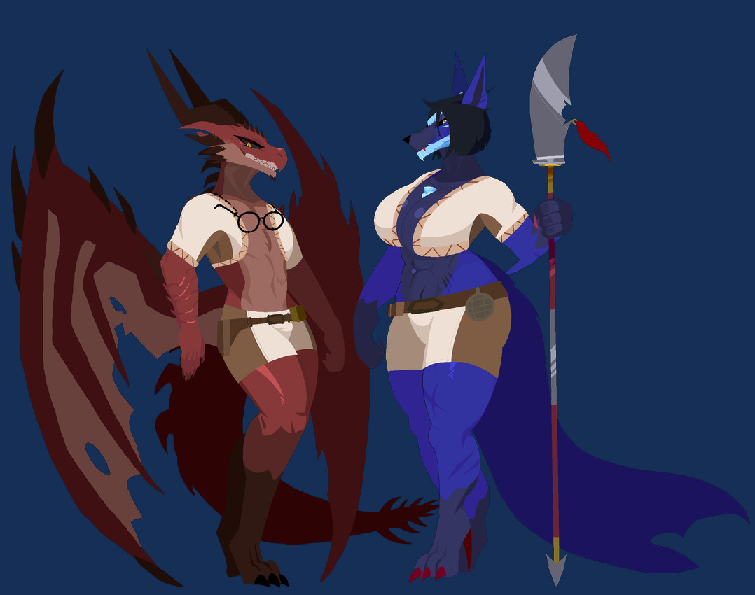 monster hunter and etc created by dorans flea