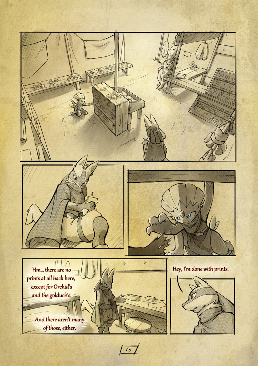 asche and orchid (pokemon mystery dungeon and etc) created by truescorn