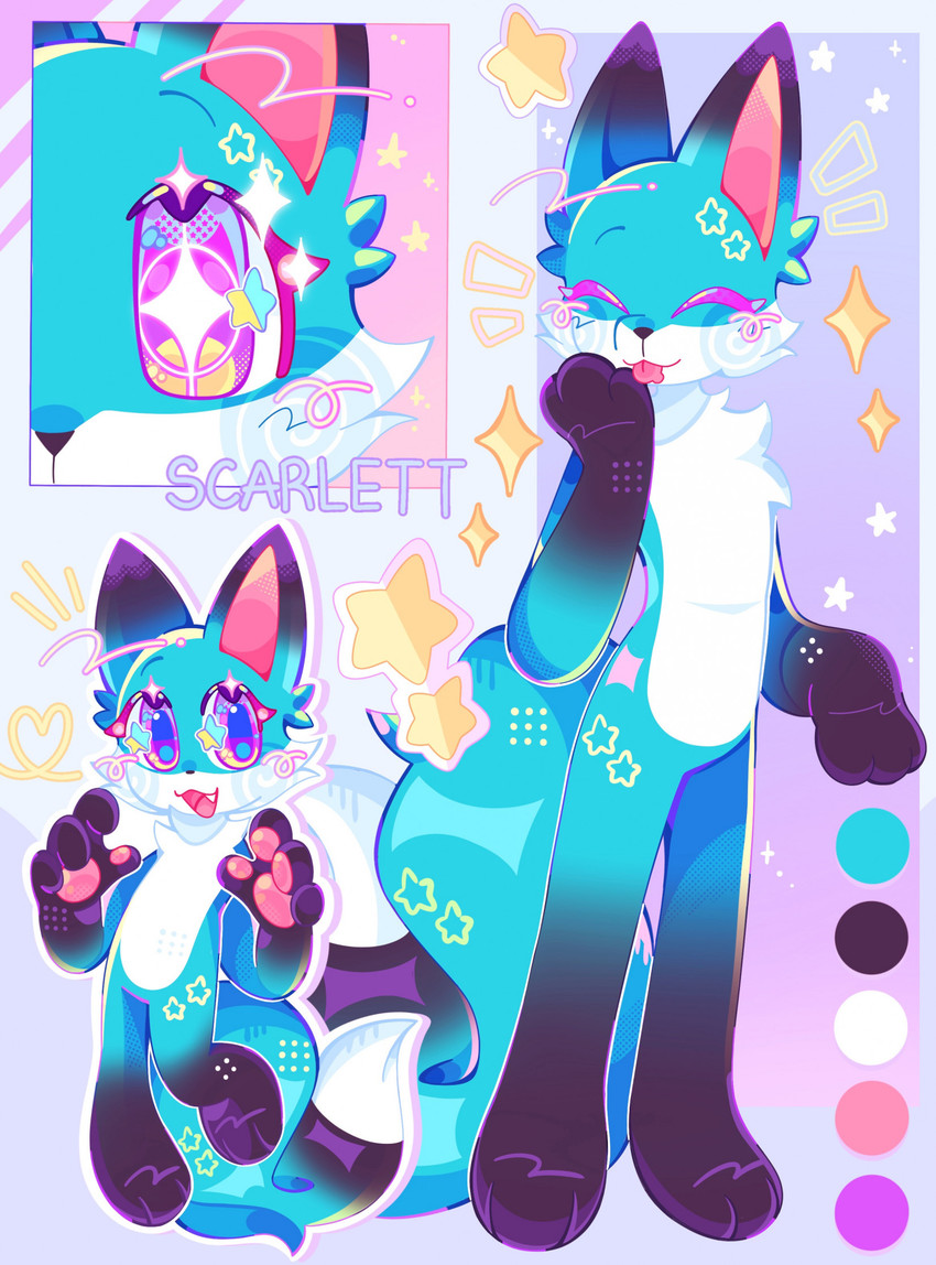 scarlett the fox created by punipuniii
