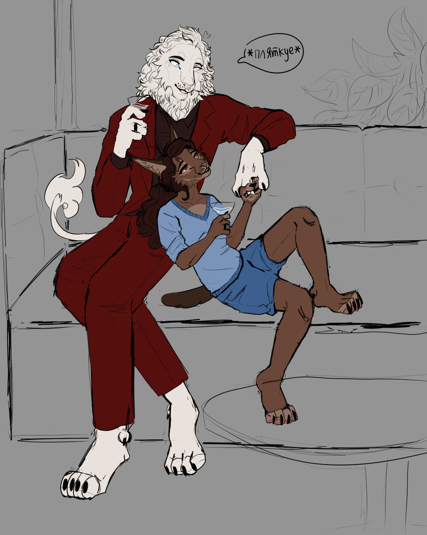 coriolanus snow and lucy gray baird (the hunger games) created by chorny vasiliok