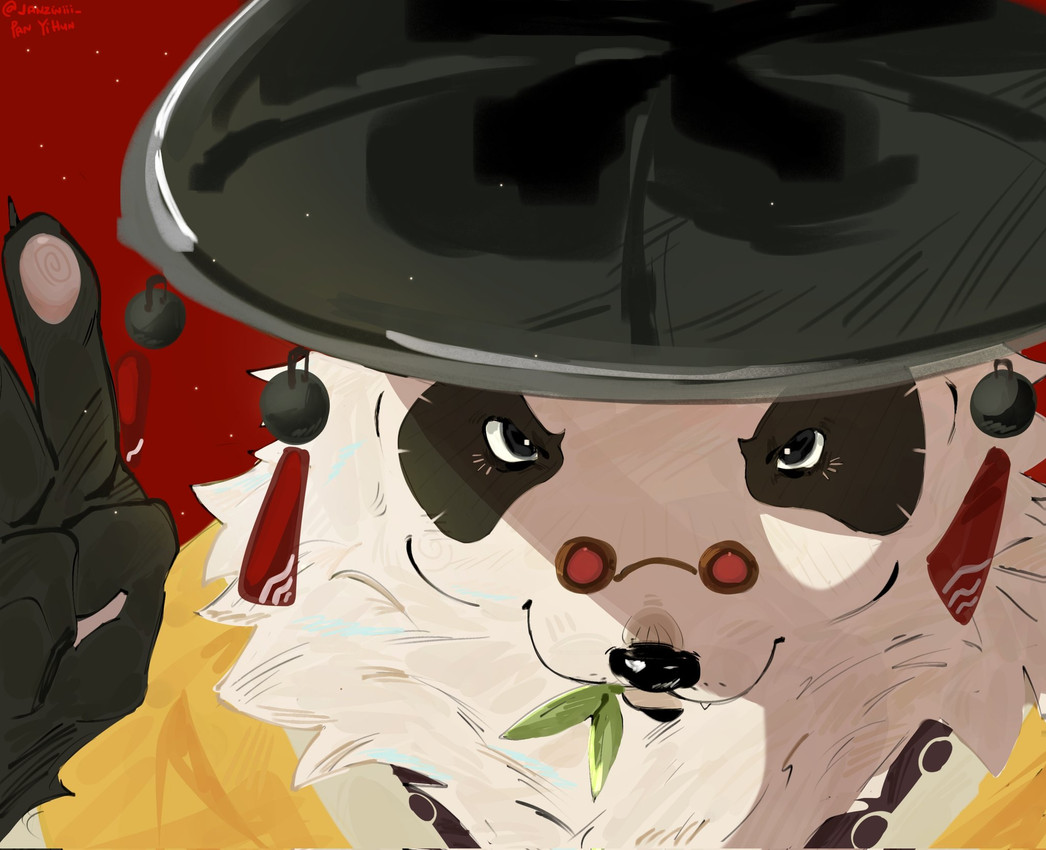 pan yinhu (zenless zone zero and etc) created by janzinii