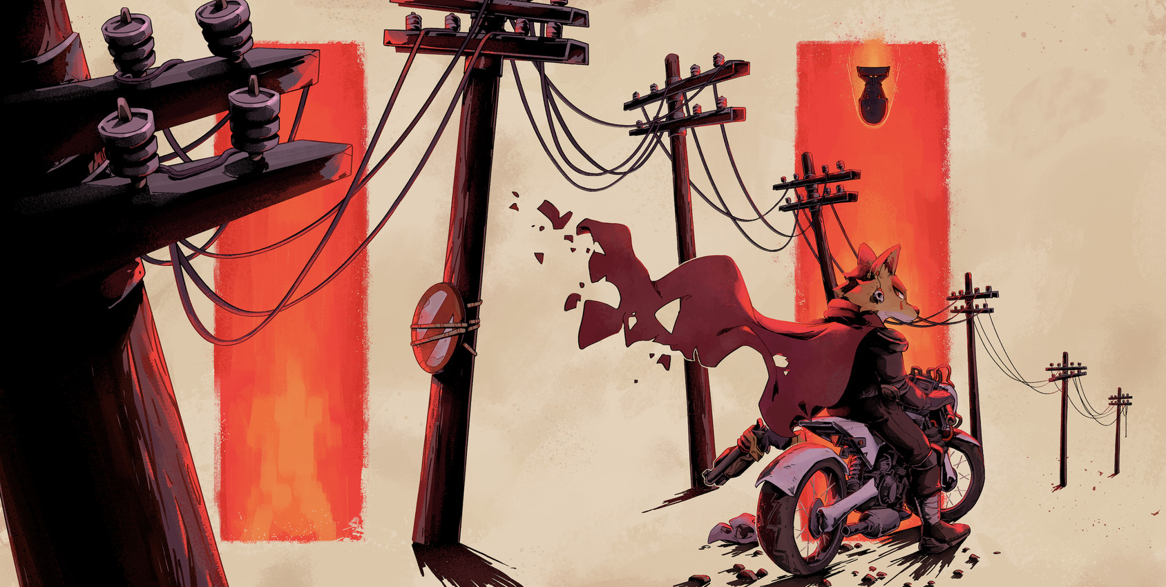 laika (laika aged through blood) created by ivan papiol
