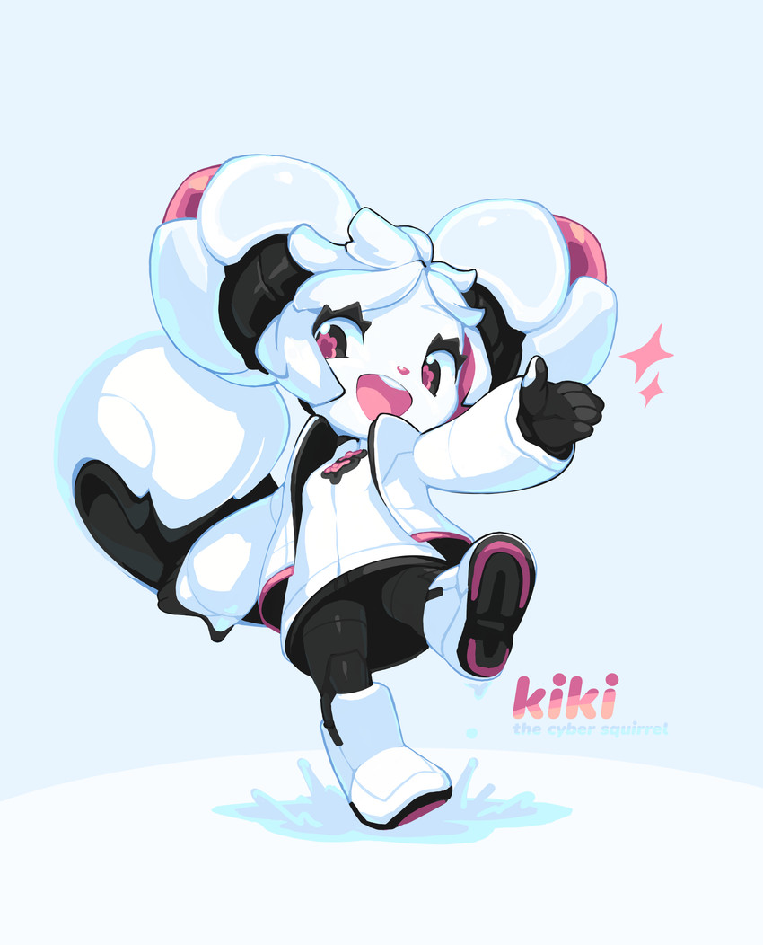 kiki the cyber squirrel (krita (copyright)) created by tyson tan