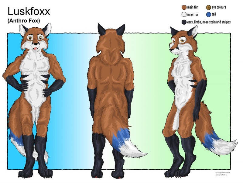 luskfoxx created by faelis