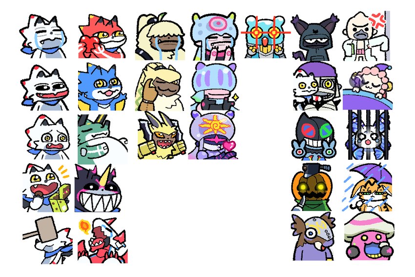 bandai namco and etc created by bloloblolo