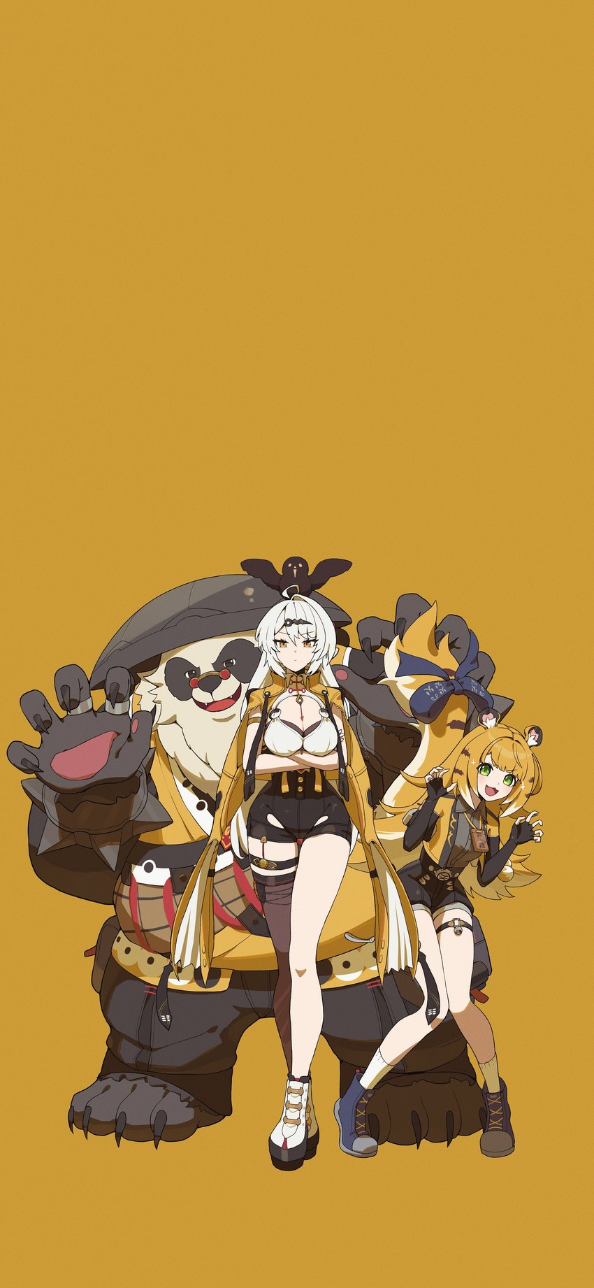 pan yin hu and yixuan (zenless zone zero and etc) created by odd sky475