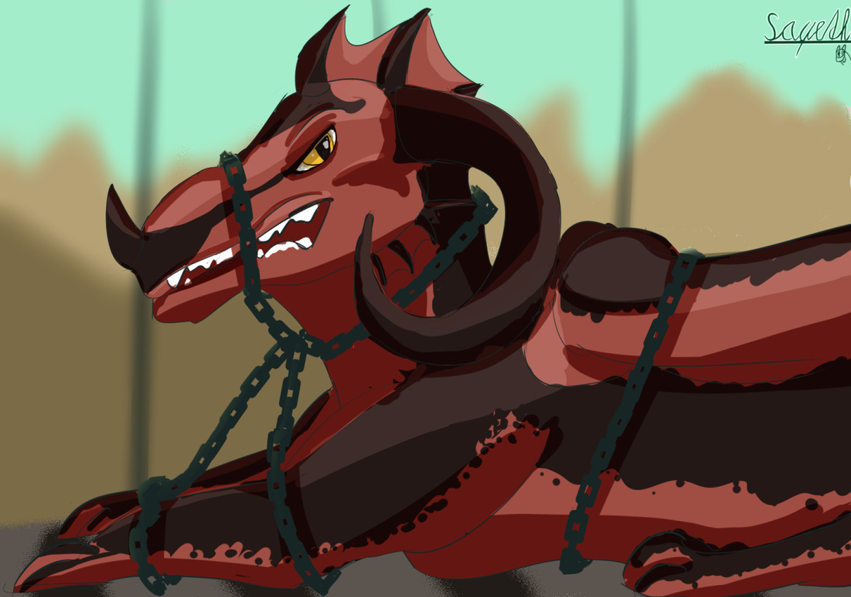 charhorn (european mythology and etc) created by sayeth