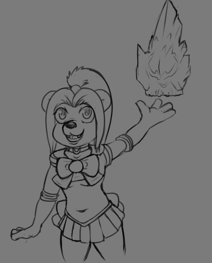 chibi usa and li li stormstout (blizzard entertainment and etc) created by squeedrii (artist)