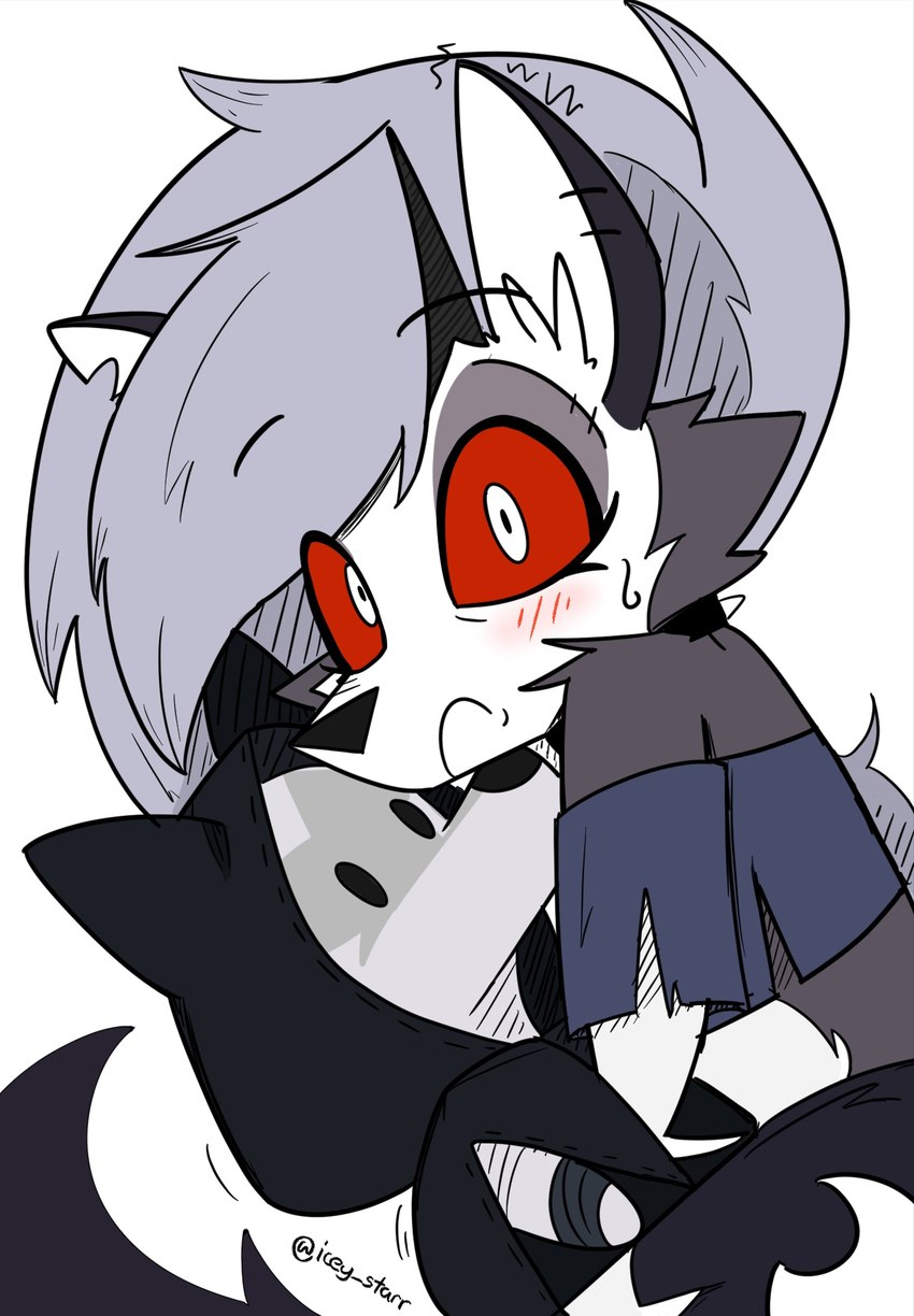 death and loona (puss in boots (franchise) and etc) created by icey (artist)