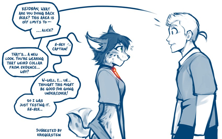 alice reed and keiren (twokinds) created by tom fischbach