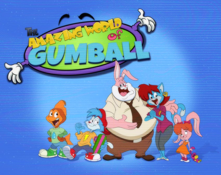 anais watterson, darwin watterson, gumball watterson, nicole watterson, and richard watterson (the amazing world of gumball and etc) created by scottforester17