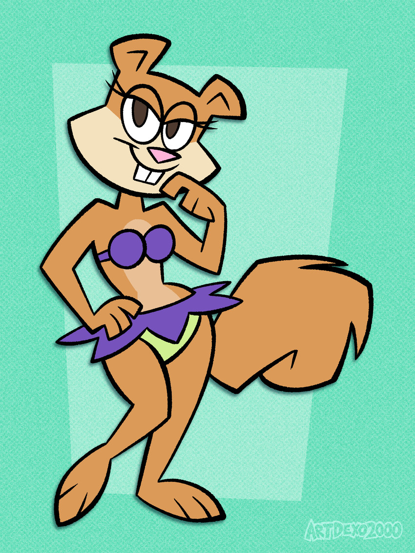 sandy cheeks (spongebob squarepants and etc) created by artdexo2000