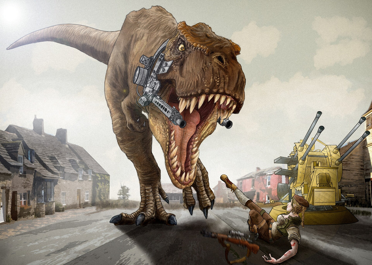 dino d-day created by viewtiful jim
