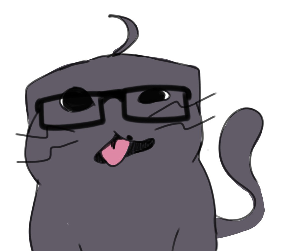 axo (rigby the cat) created by axoarts