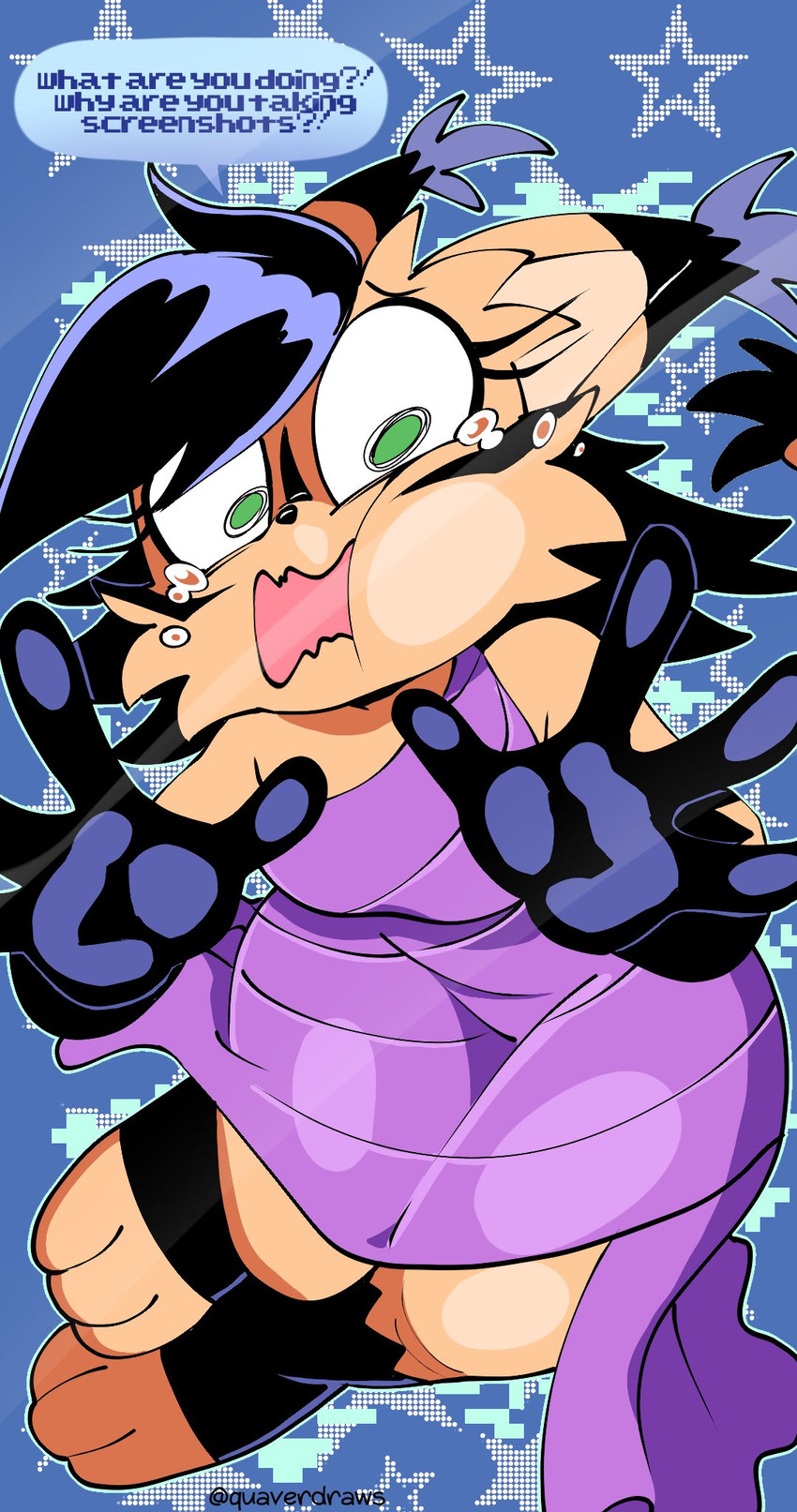 nicole the lynx (sonic the hedgehog (archie) and etc) created by quavernsfw
