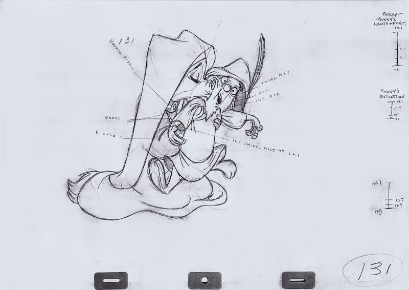 maid marian and skippy (robin hood (disney) and etc) created by milt kahl