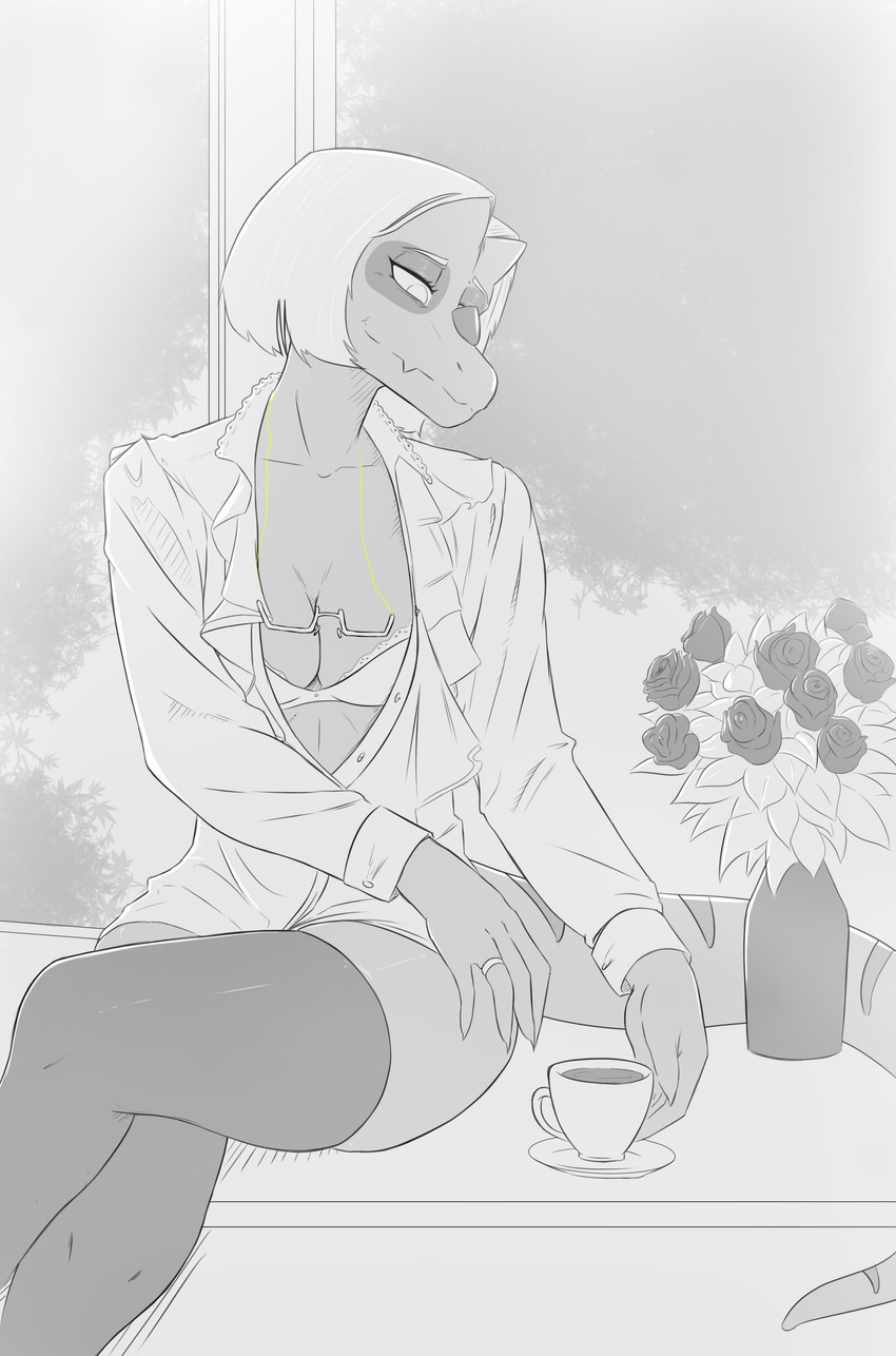 mrs. roberts (goodbye volcano high) created by ratherdevious