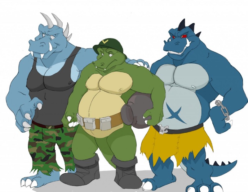 kludge, klump, and krusha (donkey kong (series) and etc) created by canson