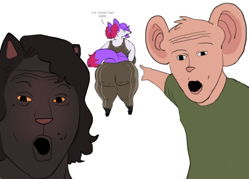 amber, rippel, and roly (two soyjaks pointing and etc) created by roly