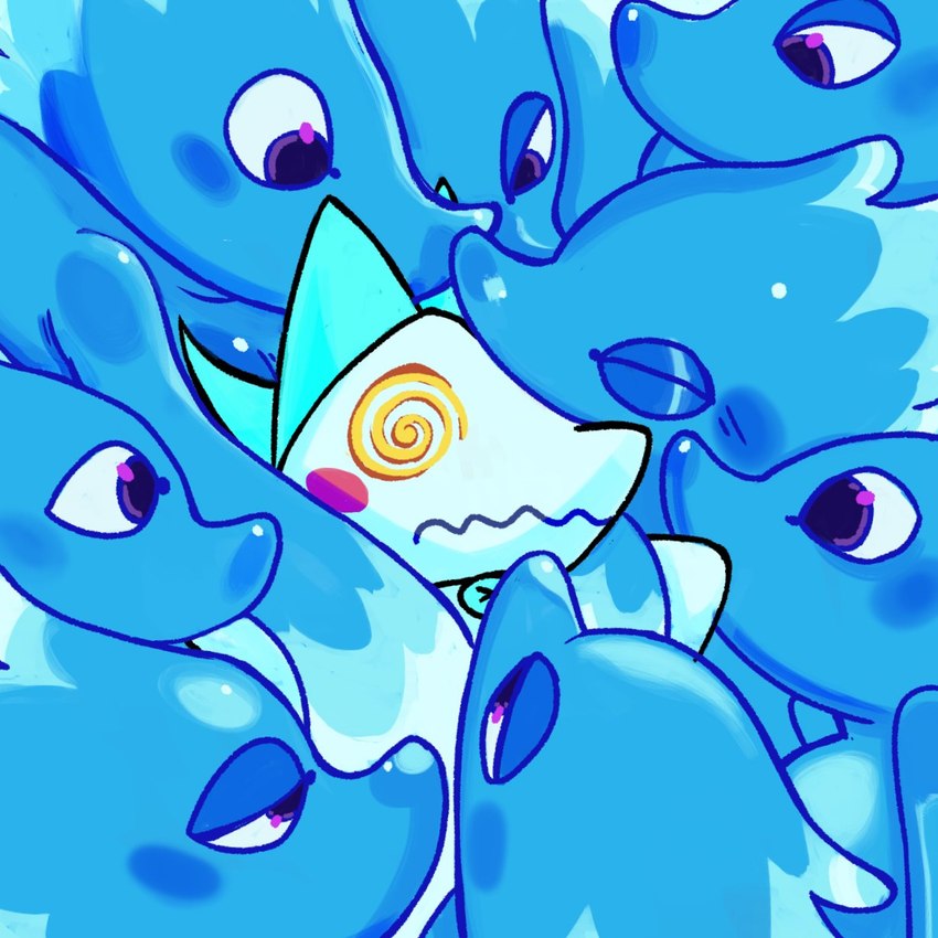miss mizzle and tasque manager (undertale (series) and etc) created by freaky frohicky