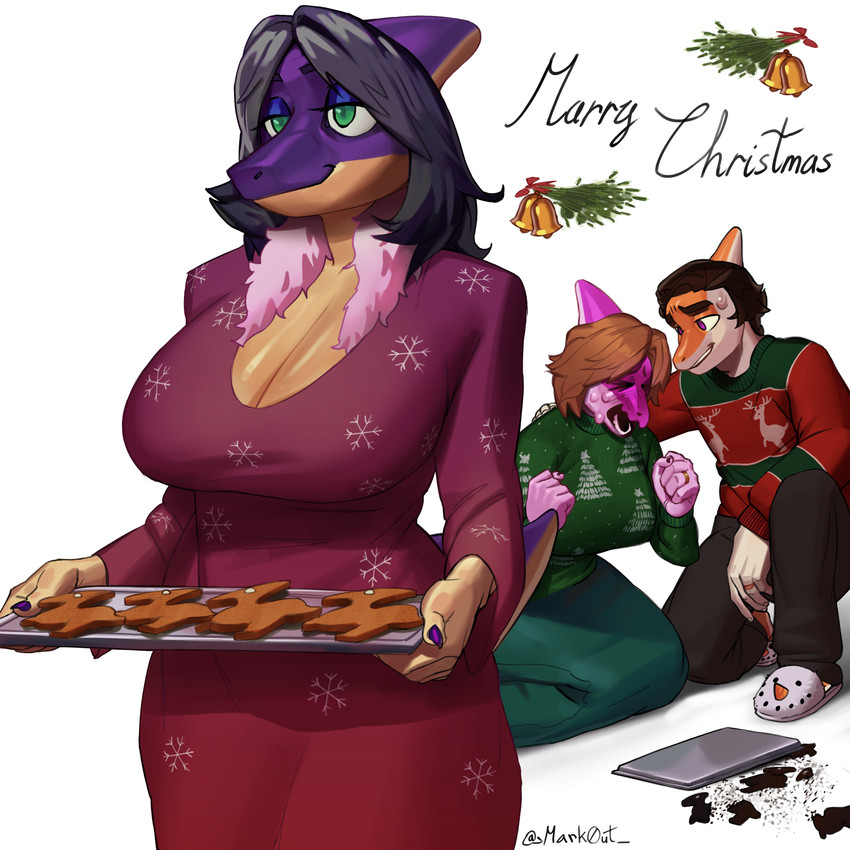 alexandria, cassandra, and tony (cavemanon studios and etc) created by mark0ut
