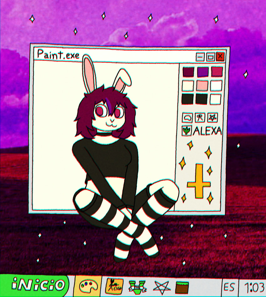 alexa created by crischar foxito