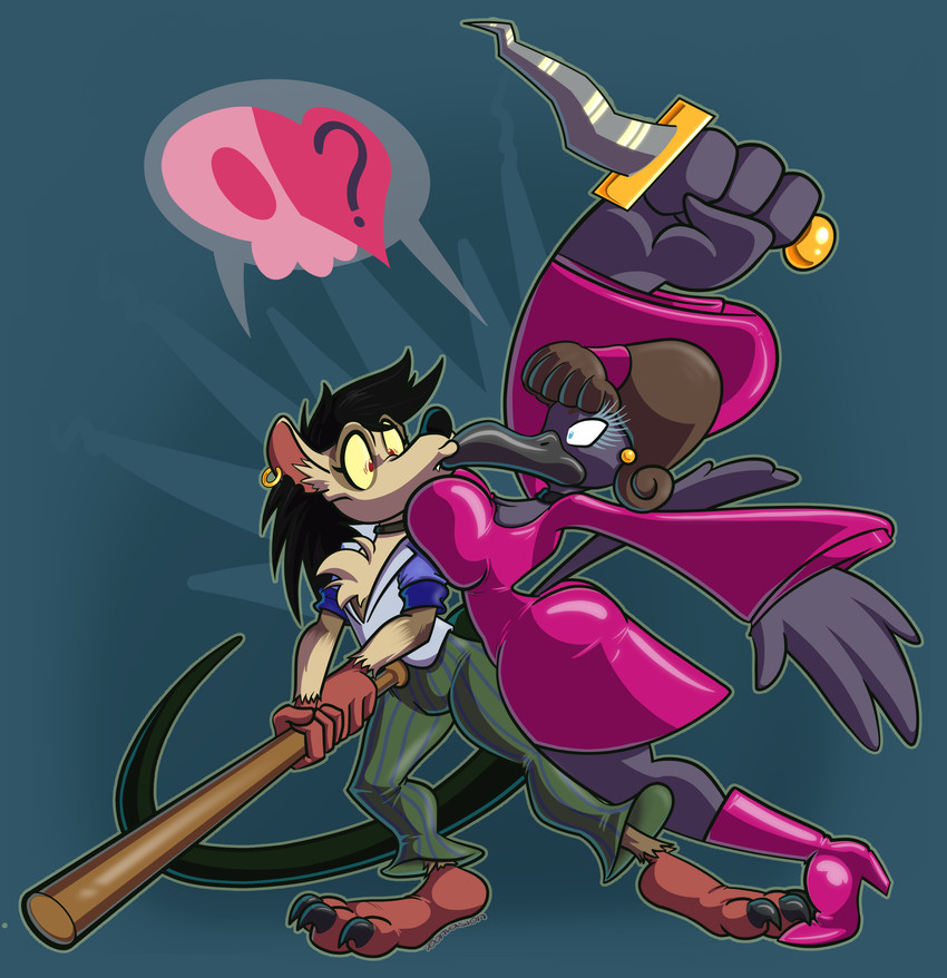clover clive created by toonvasion