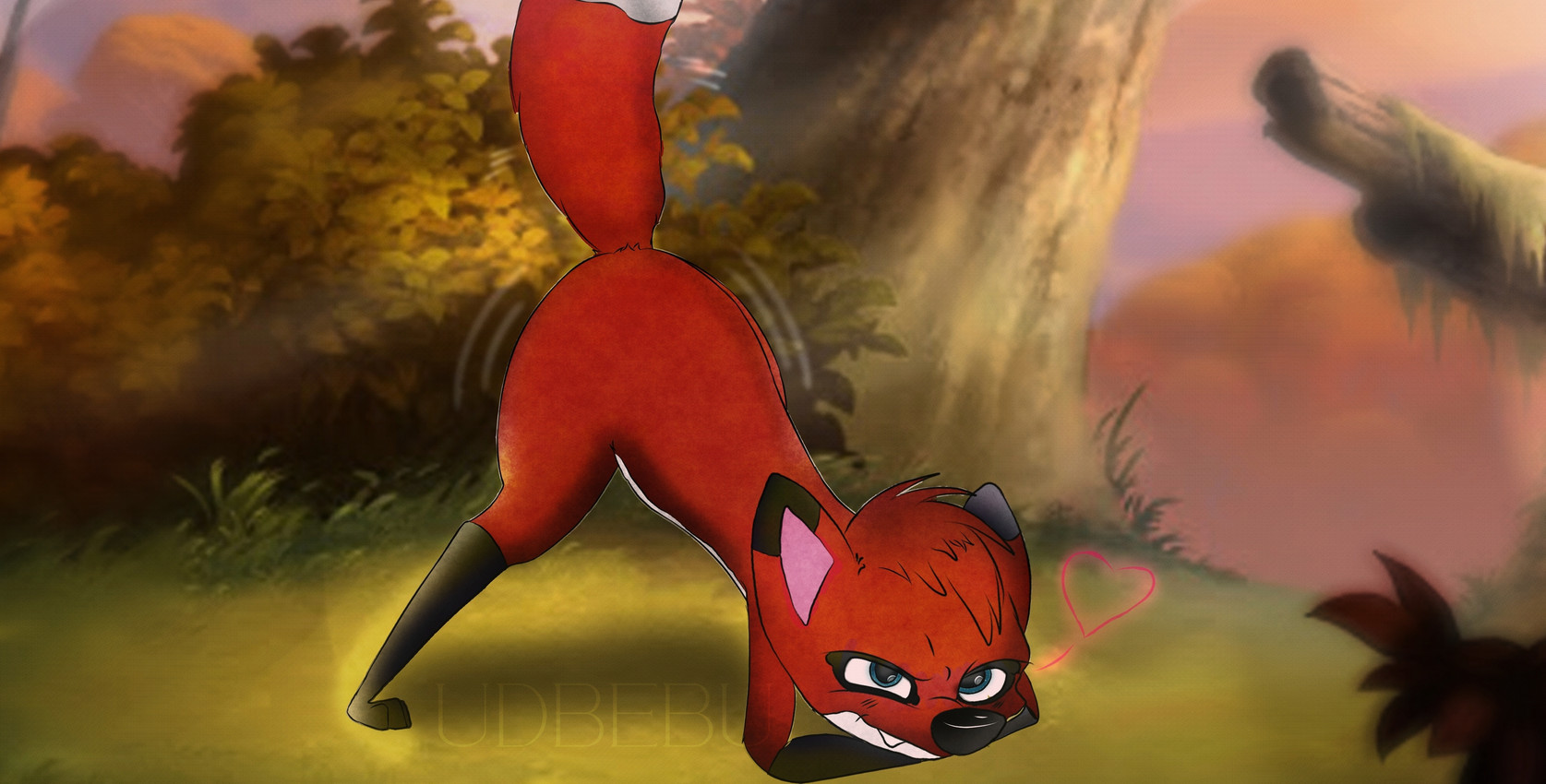 rita (jungledyret hugo) created by udbebu