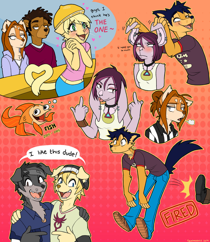 wyatt williams, caitlin cooke, jen masterson, jonesy garcia, jude lizowski, and etc (cartoon network and etc) created by xiamtheferret
