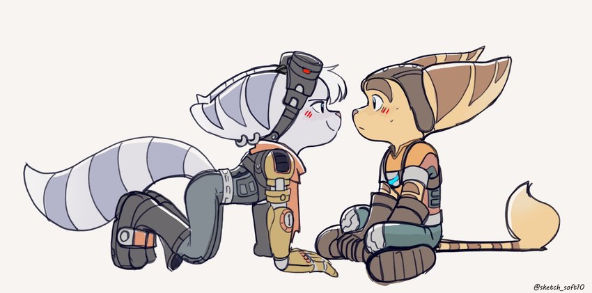 ratchet and rivet (sony interactive entertainment and etc) created by time fluffy500