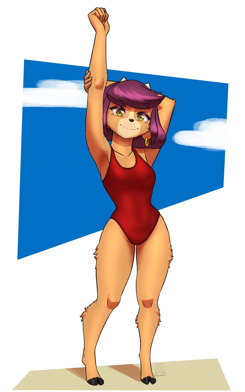 diana caproni (on your tail) created by mykegreywolf