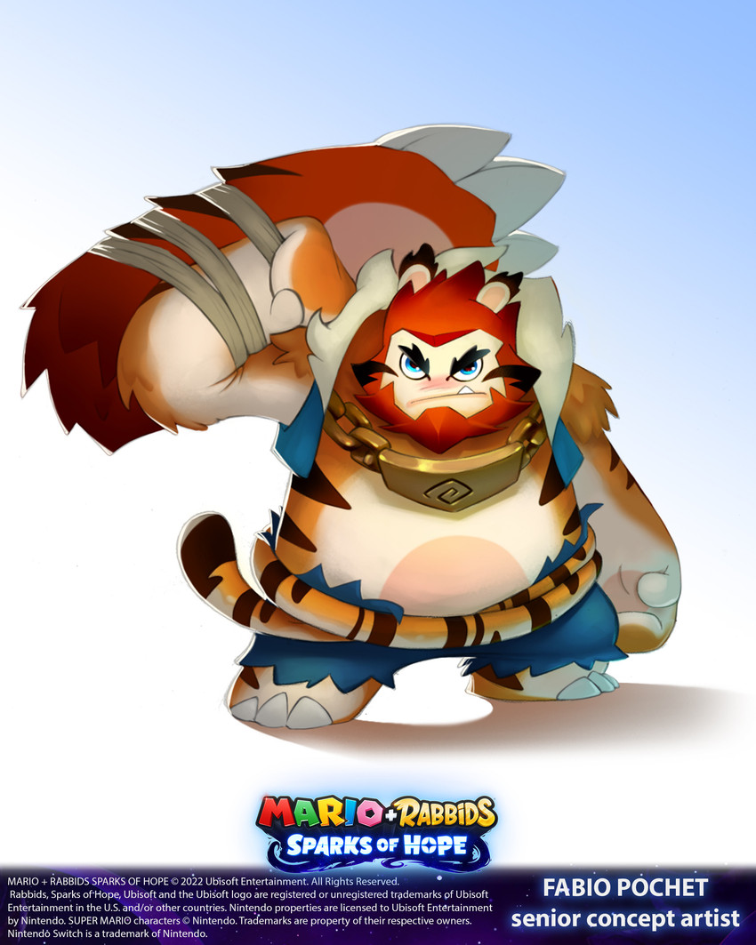 wildclaw (mario plus rabbids sparks of hope and etc) created by alice pisoni and fabio pochet