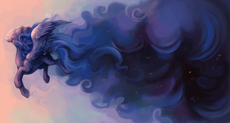 princess luna (friendship is magic and etc) created by noel (artist) and ohnonoel