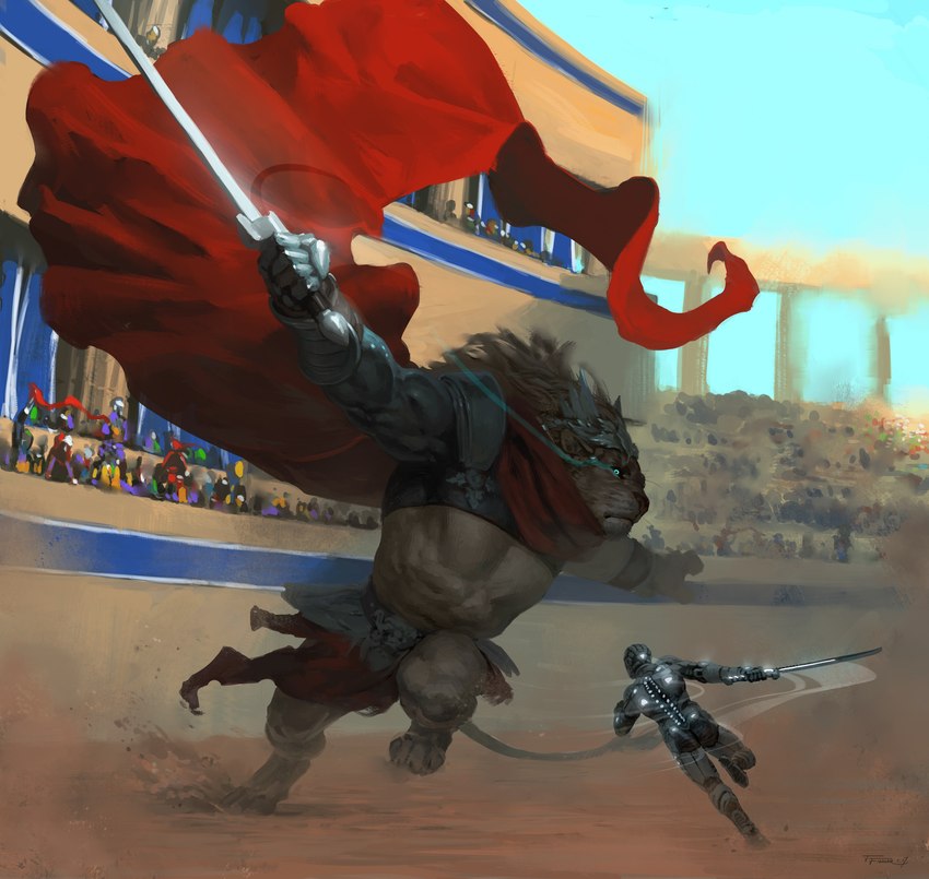 background character created by taran fiddler