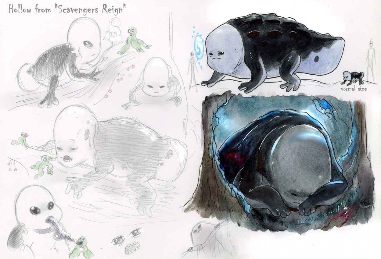 scavengers reign created by alientiamat