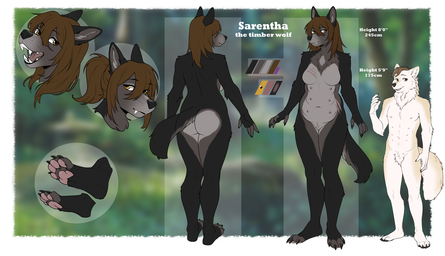 sabbyth and sarentha created by viskasunya