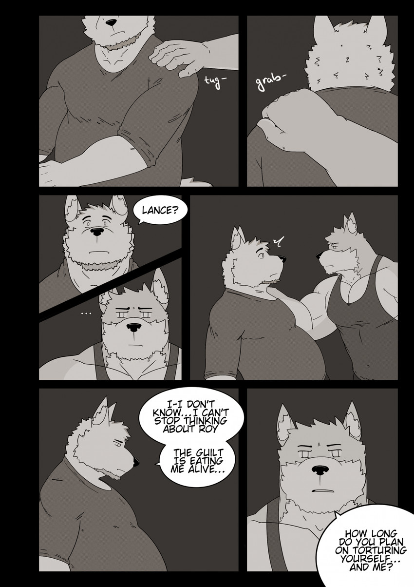 alfred blaze and lance anders created by alfredblaze